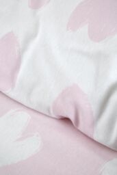 Catherine Lansfield 'Brushed Cotton Hearts' Reversible Duvet Cover Set in Pink - Size: Junior - thumbnail 4