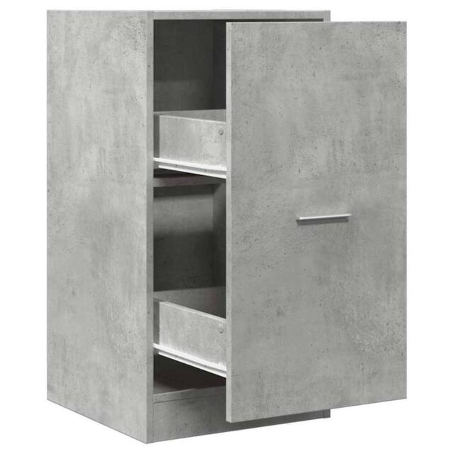 Berkfield Home Apothecary Cabinet Concrete Grey 40x41x77.5 cm Engineered Wood - image 1