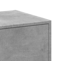 Berkfield Home Apothecary Cabinet Concrete Grey 40x41x77.5 cm Engineered Wood - thumbnail 8