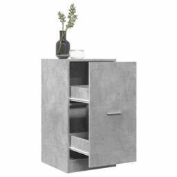 Berkfield Home Apothecary Cabinet Concrete Grey 40x41x77.5 cm Engineered Wood - thumbnail 2