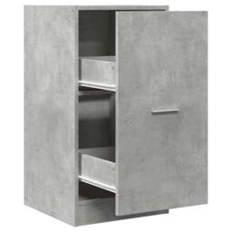 Berkfield Home Apothecary Cabinet Concrete Grey 40x41x77.5 cm Engineered Wood