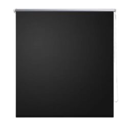 Berkfield Home Roller Blind Blackout 40 x 100 cm Black - thumbnail 2