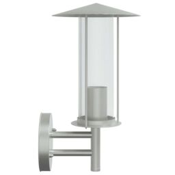 Berkfield Home Outdoor Wall Light Silver Stainless Steel - thumbnail 5