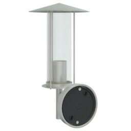 Berkfield Home Outdoor Wall Light Silver Stainless Steel - thumbnail 6