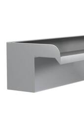 Garden Sanctuary 40cm Back Entry Stainless Steel Water Blade in Silver - thumbnail 6