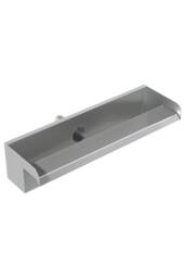 Garden Sanctuary 40cm Back Entry Stainless Steel Water Blade in Silver - thumbnail 2