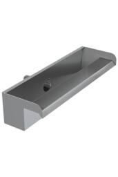 Garden Sanctuary 40cm Back Entry Stainless Steel Water Blade in Silver - thumbnail 1