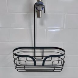 Showerdrape Dante Mini Hanging Shower Caddy in Grey - thumbnail 2