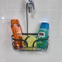 Showerdrape Dante Mini Hanging Shower Caddy in Grey - thumbnail 3