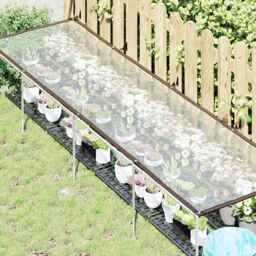 Berkfield Home Plant Cover¬†with Eyelets 1x4 m Polyethylene - thumbnail 2