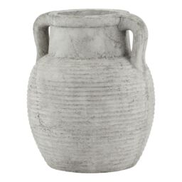 Love Lace Athena Stone Amphora Pot in White - thumbnail 1
