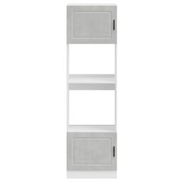 Berkfield Home Oven Cabinets 2 pcs Porto Concrete Grey Engineered Wood - thumbnail 4