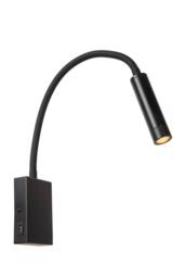 Netlighting Lucide ALEC Wall spotlight LED G9 1x3W 2700K Black