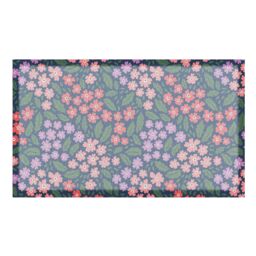 Artsy Mats Blue & Pink Floral Indoor Outdoor Doormat (70 x 40cm) - Size: 40 cm x 70 cm - thumbnail 3