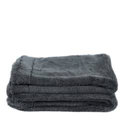 Kingsley & Harper Microfiber Car Drying Towel - 1200GSM for Professional & Home Detailing in Charcoal - thumbnail 4