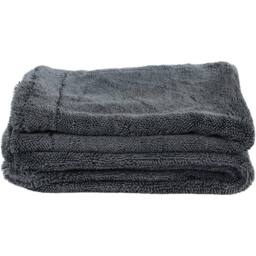 Kingsley & Harper Microfiber Car Drying Towel - 1200GSM for Professional & Home Detailing in Charcoal - thumbnail 1