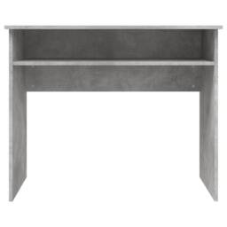 Berkfield Home Desk Concrete Grey 90x50x74 cm Engineered Wood - Size: 90 x 50 x 74 cm - thumbnail 4
