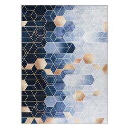 RugsX Andre Rug in Blue - Size: 80 cm x 150 cm - thumbnail 2