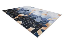RugsX Andre Rug in Blue - Size: 80 cm x 150 cm - thumbnail 3