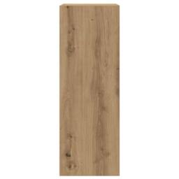Berkfield Home Wall Mounted TV cabinets 8 pcs Artisan Oak Engineered Wood in Brown - thumbnail 5