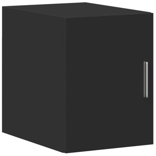 Berkfield Home Wall Cabinet Black 30x42.5x40 cm Engineered Wood - image 1