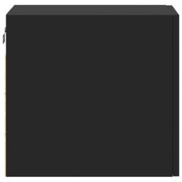 Berkfield Home Wall Cabinet Black 30x42.5x40 cm Engineered Wood - thumbnail 6