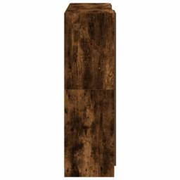 Berkfield Home Durable 3 Piece Kitchen Cabinet Set Smoked Oak Engineered Wood in Brown - thumbnail 8