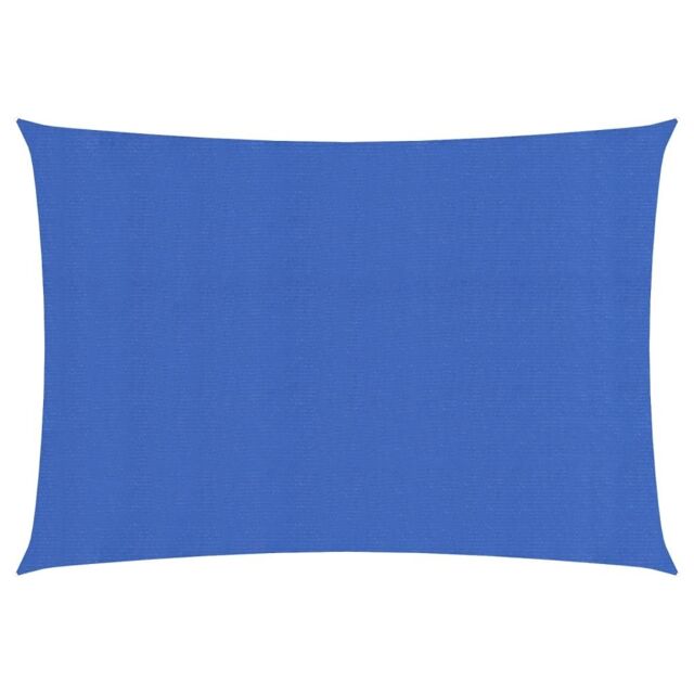 Berkfield Home Sunshade Sail 160 g/m ² Blue 2.5x4 m HDPE - image 1