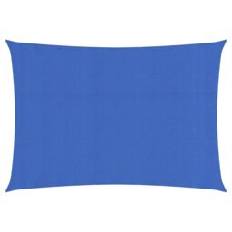 Berkfield Home Sunshade Sail 160 g/m ² Blue 2.5x4 m HDPE - thumbnail 1