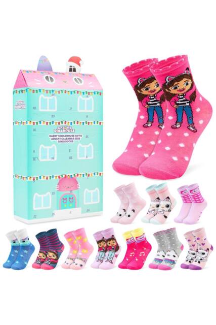 Gabby's Dollhouse Socks Advent Calendar Christmas Gift - image 1