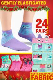 Gabby's Dollhouse Socks Advent Calendar Christmas Gift - thumbnail 4