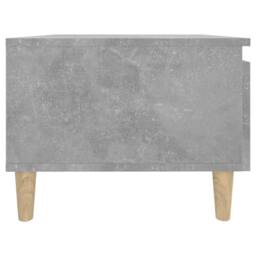 Berkfield Home Side Table Concrete Grey 50x46x35 cm Engineered Wood - Size: 50 x 46 x 35 cm - thumbnail 8