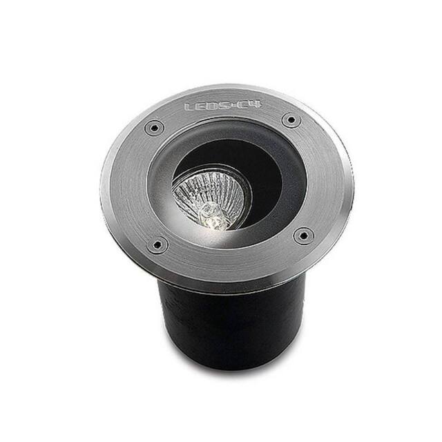 Netlighting Gea Light Round Recessed Floor Light IP67 GU10 in Grey - image 1