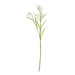 Hill Interiors The Natural Garden Collection Fritillaria Stem Artificial Flower in White - thumbnail 2