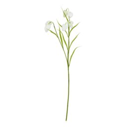 Hill Interiors The Natural Garden Collection Fritillaria Stem Artificial Flower in White - thumbnail 1