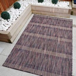 Purple Amethyst Outdoor, Garden and Patio Area Rug - thumbnail 4