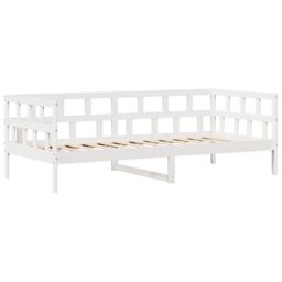 Berkfield Home Daybed with Drawers without Mattress White 80x200 cm Solid Wood - thumbnail 5