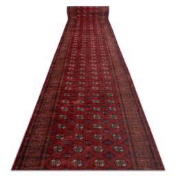 RugsX Anti-Slip Lotus Runner in Red - Size: 120 cm x 560 cm - thumbnail 1