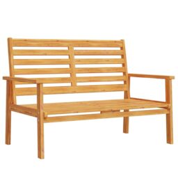 Berkfield Home 3 Piece Garden Lounge Set Solid Wood Acacia in Brown - thumbnail 4