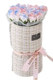 Living and Home Decorative Artificial Soap Flower Bouquet - thumbnail 5