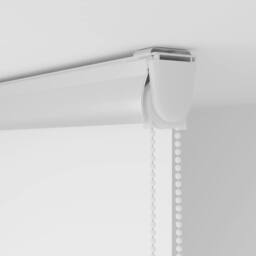 Berkfield Home Shower Roller Blind with Cassette 70x240 cm Fabric Width 66 cm in White - thumbnail 9