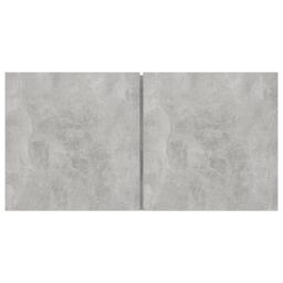 Berkfield Home Hanging TV Cabinets 2 pcs Concrete Grey 60x30x30 cm - Size: 60 x 30 x 30 cm - thumbnail 5