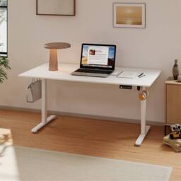Levede 160 cmElectric Standing Desk Height Adjustable Memory Control in White - thumbnail 2