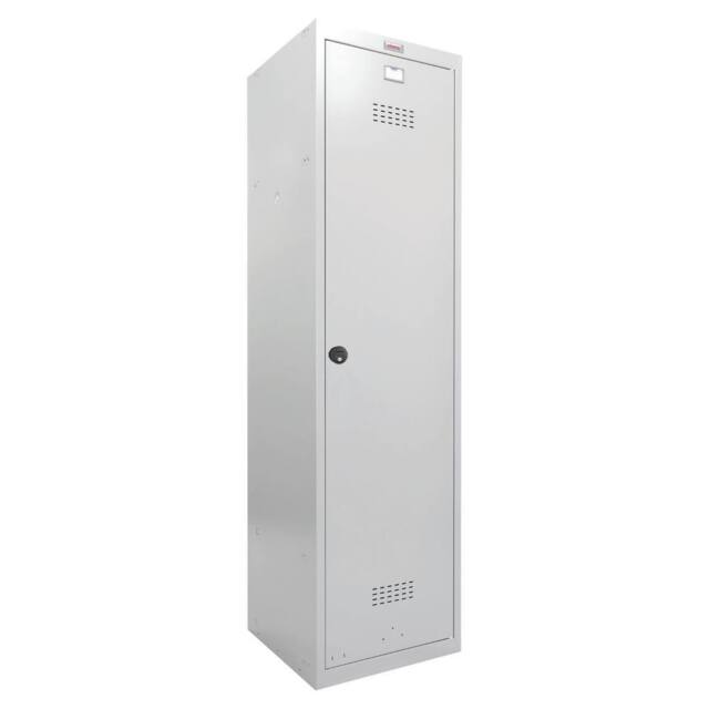 Phoenix Safe Company Single Door Locker in Grey with Combination Lock, CD1150/4GGC, 405L - Size: 180 cm x 100 cm - image 1