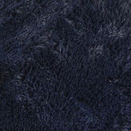 Berkfield Home Shaggy Rug High Pile NAVARRA Navy 160x160 cm Polyester in Blue - Size: Medium - thumbnail 9