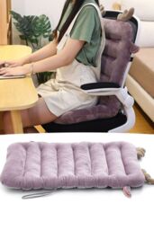 Living and Home Office Chair Cushions for Back and Butt in Purple - thumbnail 6
