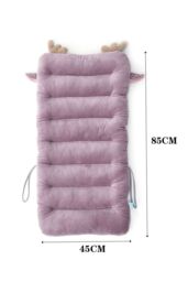 Living and Home Office Chair Cushions for Back and Butt in Purple - thumbnail 2