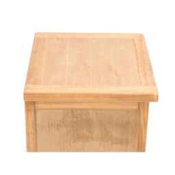Cabinet Bits Lugo 5 Drawer Narrow Chest of Drawers Bras Drop Handle in Light Brown - thumbnail 5