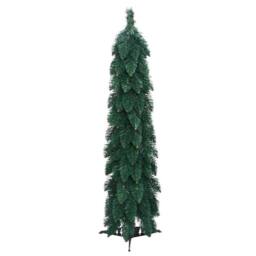 Berkfield Home Beautiful Artificial Pre-lit Christmas Tree with 45 LEDs 90 cm in Green - thumbnail 4