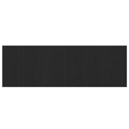 Berkfield Home Black Oak Wall Headboard 240x1.5x80 cm Made from Engineered Wood - thumbnail 5